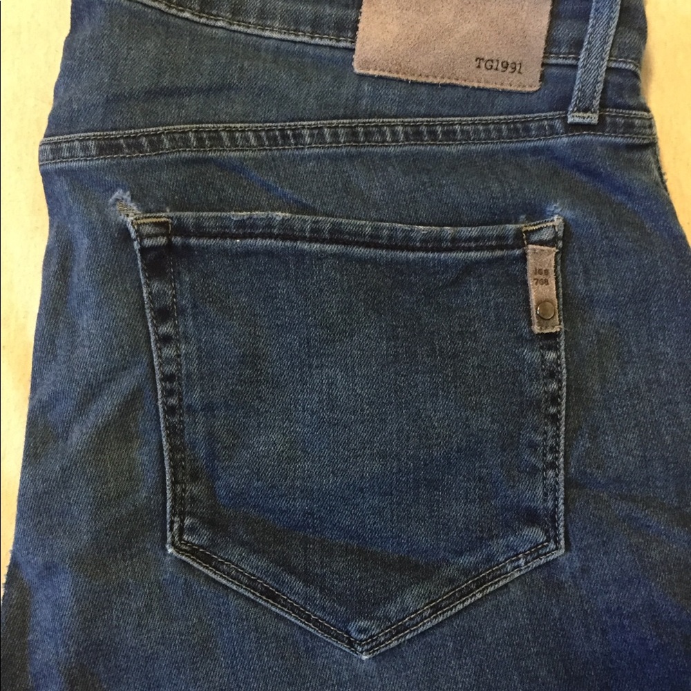 True Grit Whiskey Slim Straight Jeans